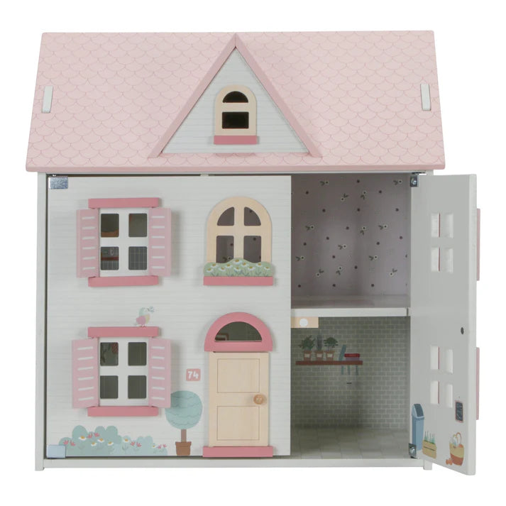 Wooden dollhouse