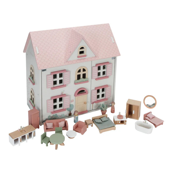 Wooden dollhouse