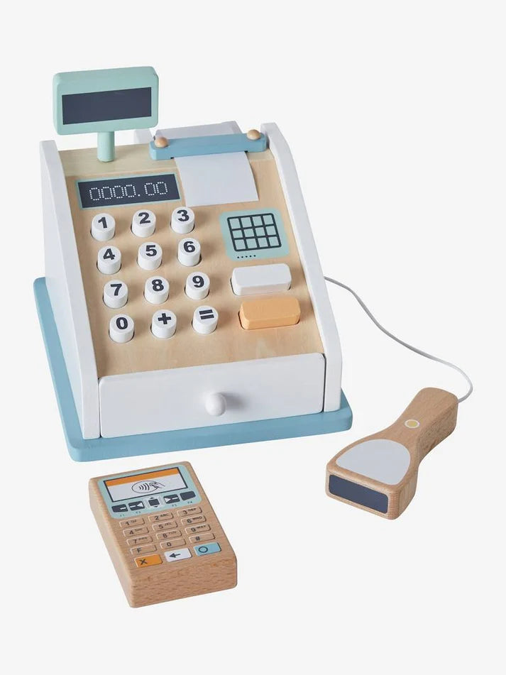 Cash Register & Accessories, in Wood - Wood FSC® Certified